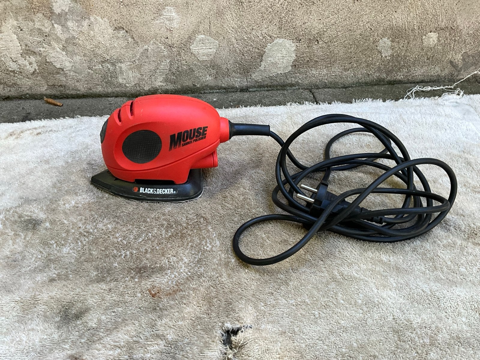 Black & Decker Mouse schuurmachine KA161 55W, Ophalen of Verzenden, Gebruikt, Minder dan 600 watt, Overige typen