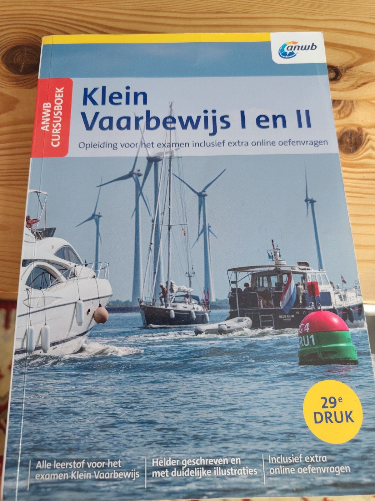 Theorieboek Klein Vaarbewijs I en II (29e druk), Ophalen of Verzenden, Alpha, Gelezen, Niet van toepassing