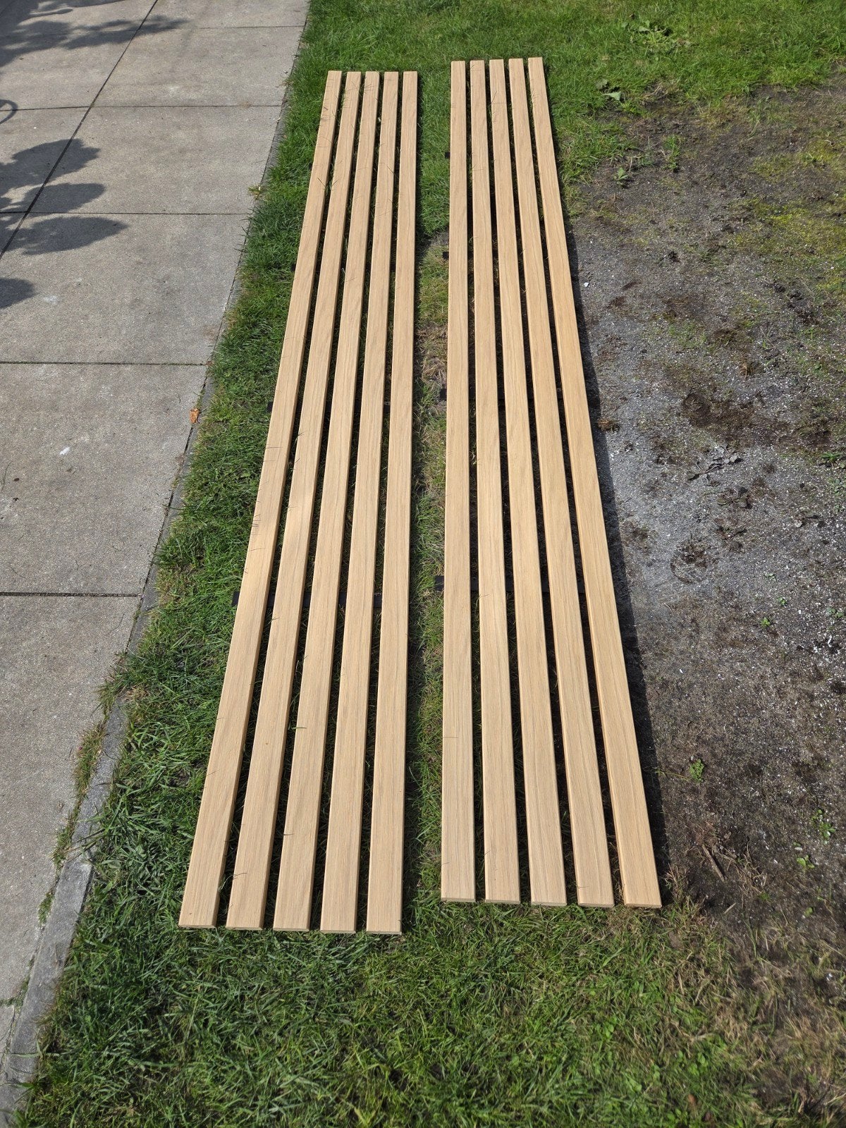Houten wandpanelen / platen, Ophalen