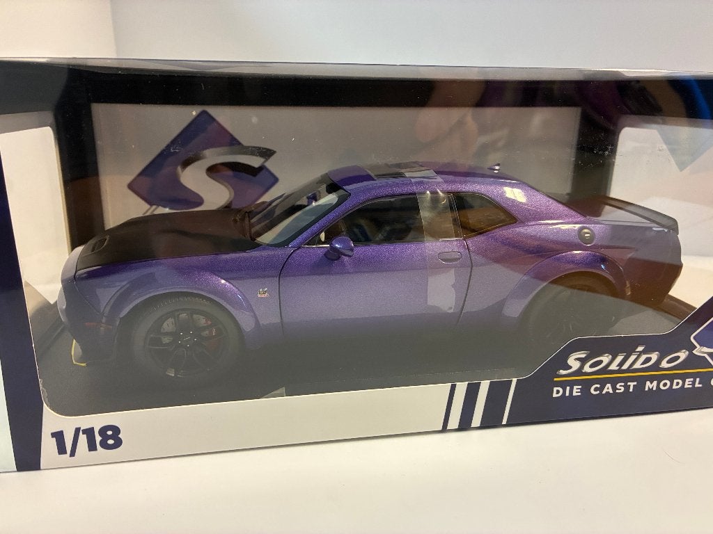 27237: Dodge Challenger SRT Hellcat Widebody - 2023 1:18, Solido, Auto, Solido, Nieuw