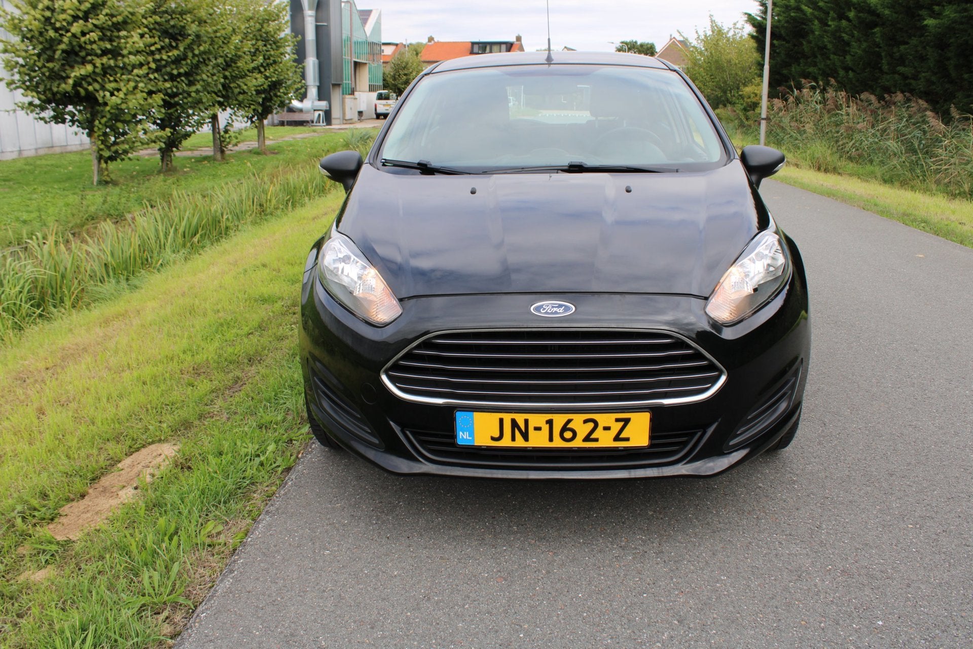 Ford Fiesta 1.25 5 Drs met Airco, Auto's, 4 cilinders, 60 pk, Zwart, Bedrijf