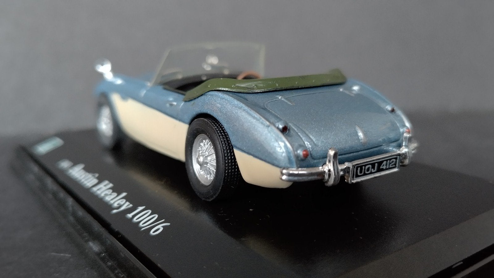 Austin Healey 100 / 6 1:43 oliex Cararama Pol, Overige merken, Auto, Verzenden, .