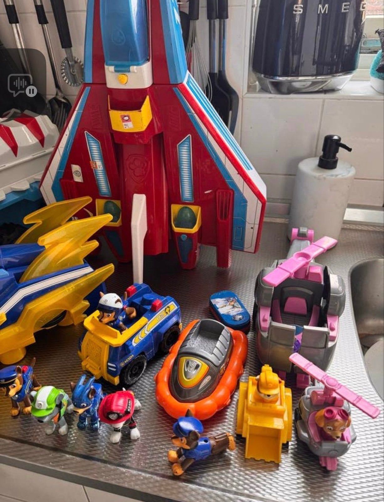 Grote Paw Patrol Speelgoed Collectie - Goede Staat, Ophalen of Verzenden, Gebruikt, Jongen of Meisje