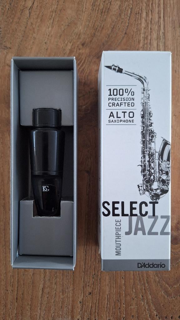 Te Koop: D'Addario Jazz Select Alto 6 mondstuk, Muziek en Instrumenten, Blaasinstrumenten | Saxofoons, Ophalen of Verzenden, Zo goed als nieuw