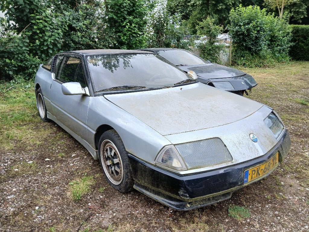 Alpine V6 2.5 GT Turbo 1986 Grijs, Auto's, Alpine, Overige modellen, 1200 kg, Origineel Nederlands, Handgeschakeld