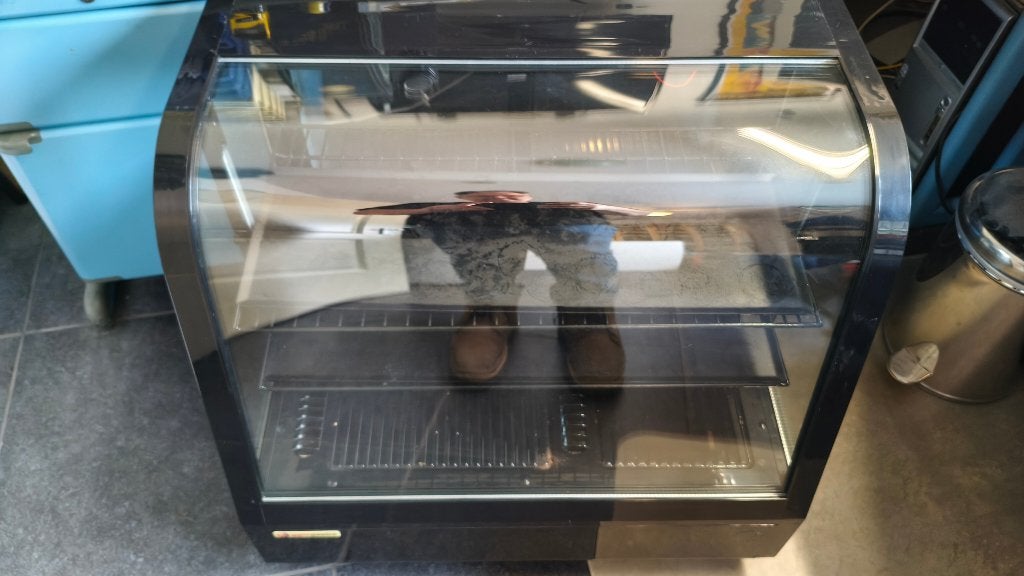 GGMGastro TVK100S tafelmodel koelvitrine 100 liter, Ophalen, Minder dan 85 cm, 60 cm of meer, 100 tot 150 liter