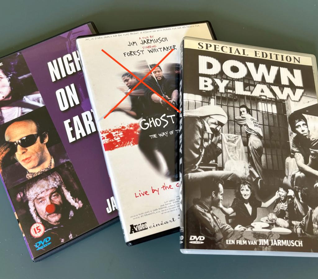 JIM JARMUSCH (2 films, DVD), Vanaf 12 jaar, Ophalen of Verzenden, Zo goed als nieuw, Overige gebieden