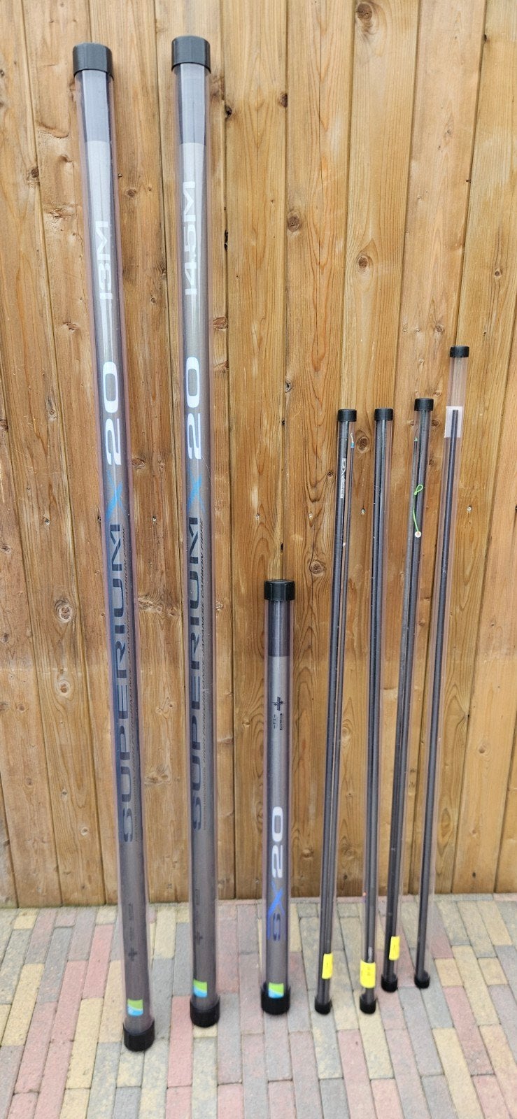 Preston Superium X20 14.5m hengel, Ophalen, Zo goed als nieuw, Vaste hengel