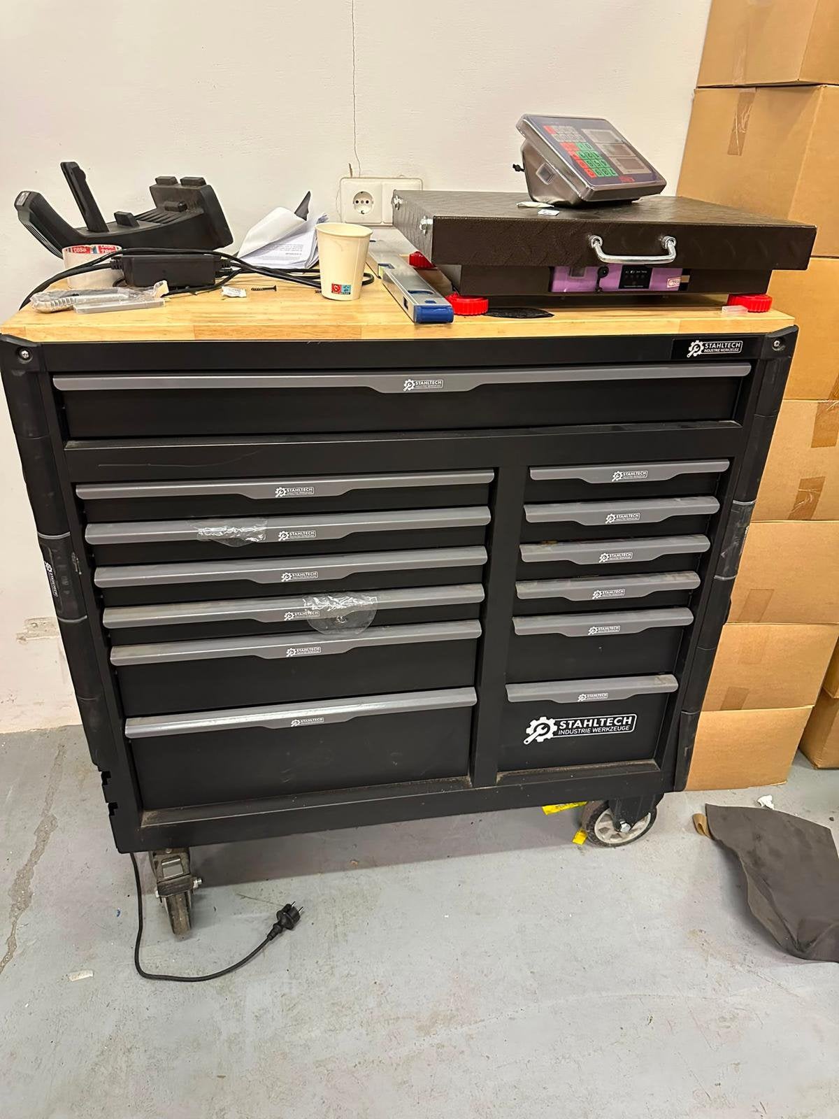 Gereedschapswagen STAHLTECH JUMBO GREY