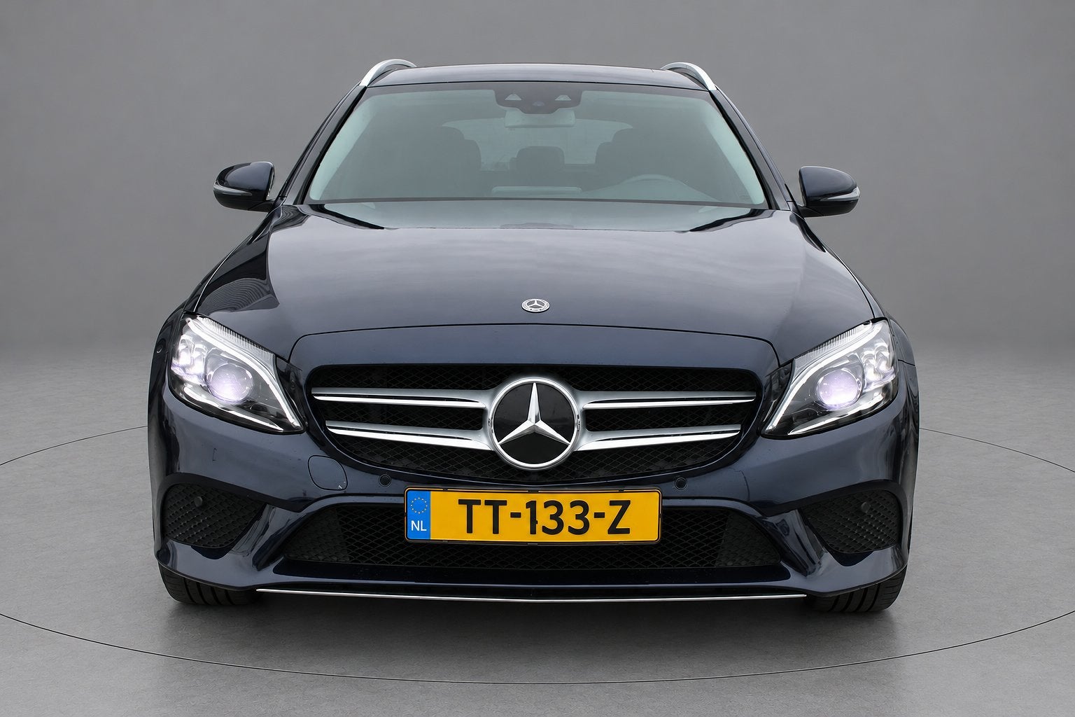 Mercedes-Benz C-Klasse Estate 180d Business Sol. Avantgarde, Automaat, Achterwielaandrijving, 4 cilinders, Blauw