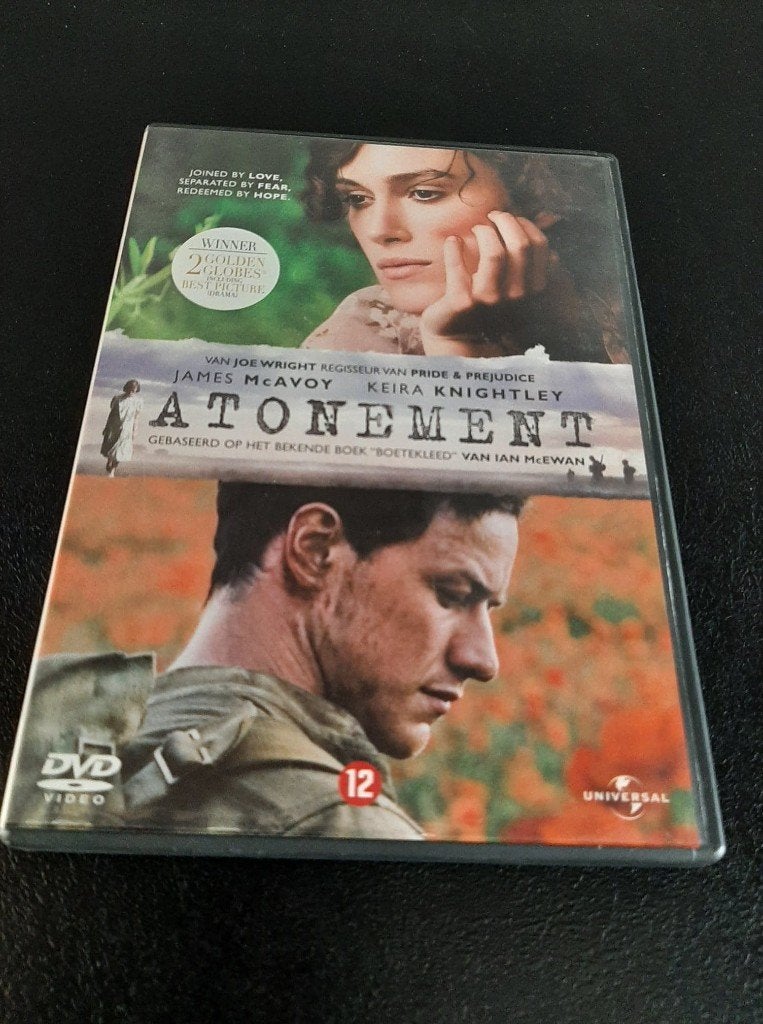 Atonement, Keira Knightley, James McAvoy!, Vanaf 12 jaar, Ophalen of Verzenden, Gebruikt