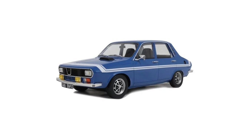 Renault 12 Gordini Blue 418 1972 / OttOmobile / 1:12, Rue de L' Ecusson 2, 56120 Josselin France, Nieuw, Ophalen of Verzenden