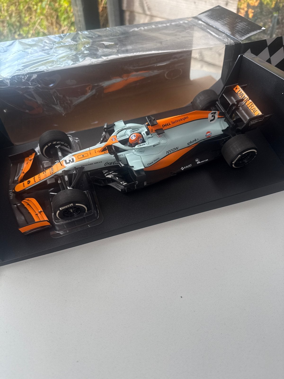 McLaren F1 Team MCL35D Daniel Ricciardo Monaco GP 2021, Ophalen of Verzenden, Nieuw, Overige typen