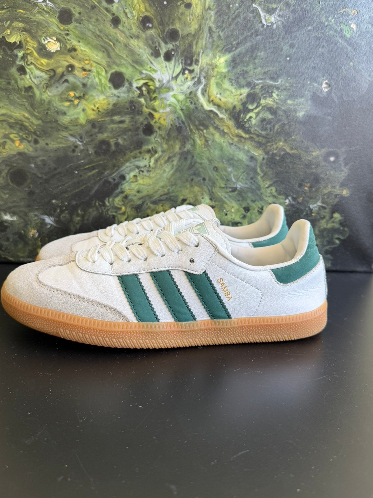 Adidas samba maat 39 (1/3), Ophalen of Verzenden, Zo goed als nieuw, Wit, Sneakers of Gympen