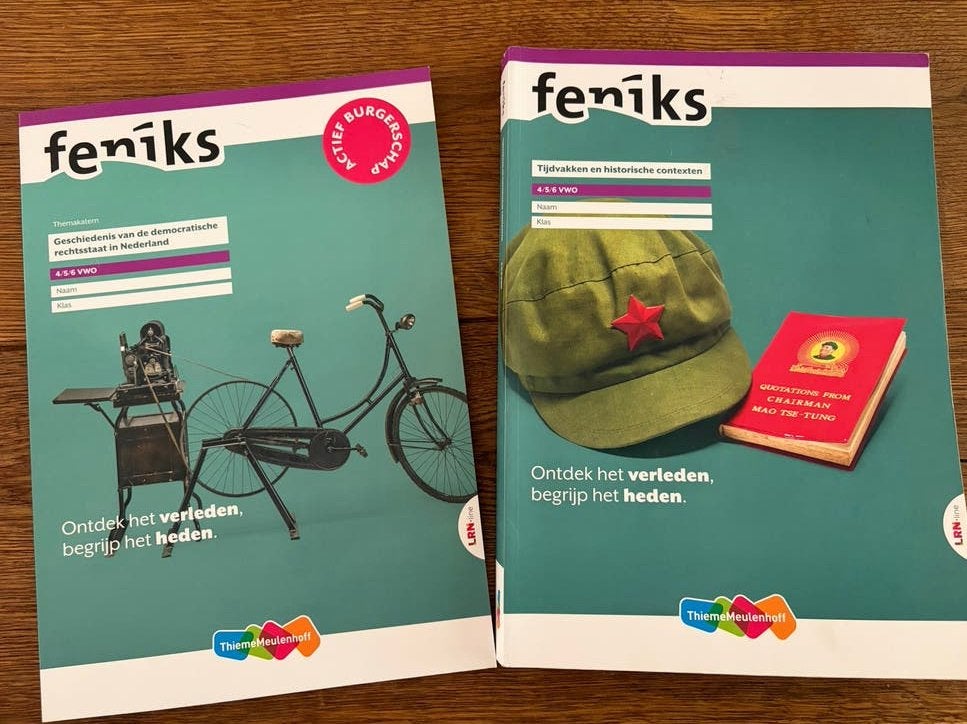 Feniks Geschiedenis boek VWO 4/5/6  plus themakatern, Boeken, Schoolboeken, Ophalen of Verzenden, Zo goed als nieuw, VWO, Geschiedenis