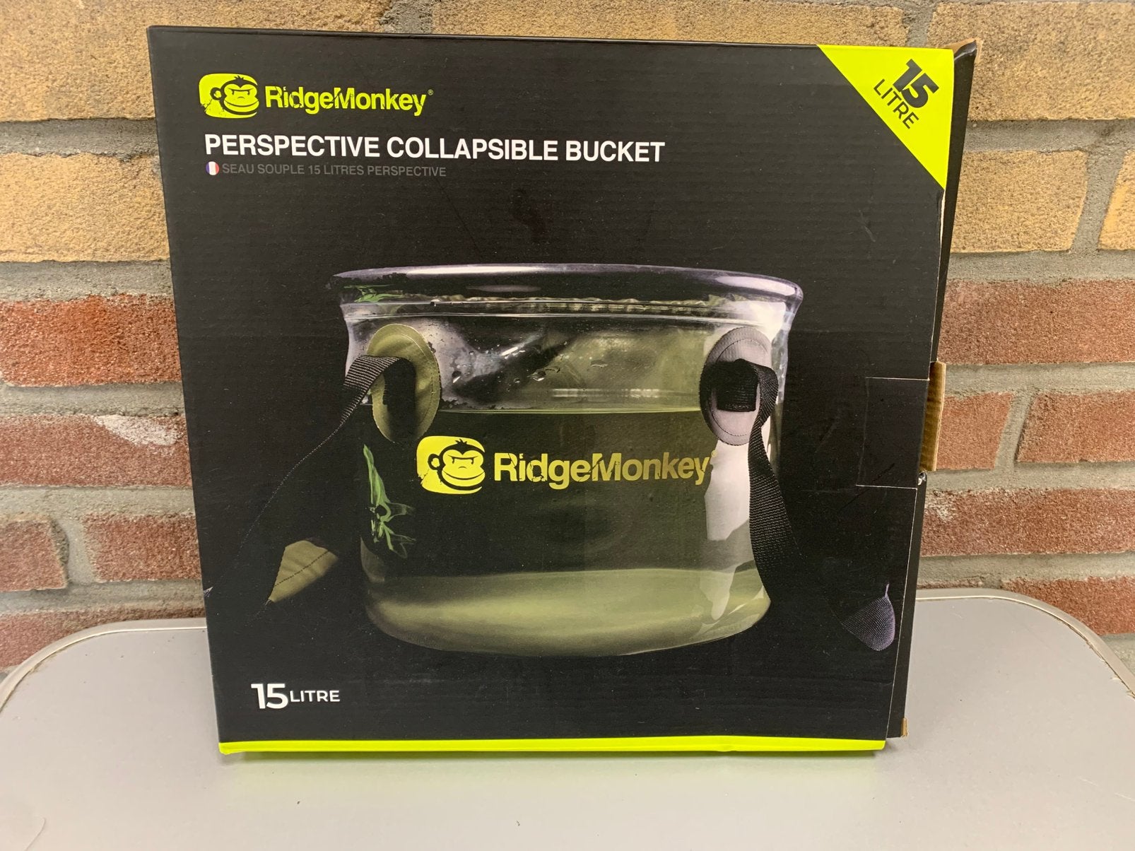 Nieuwe Ridgemonkey collapsible bucket karper vissen, Ophalen of Verzenden, Zo goed als nieuw, Overige typen