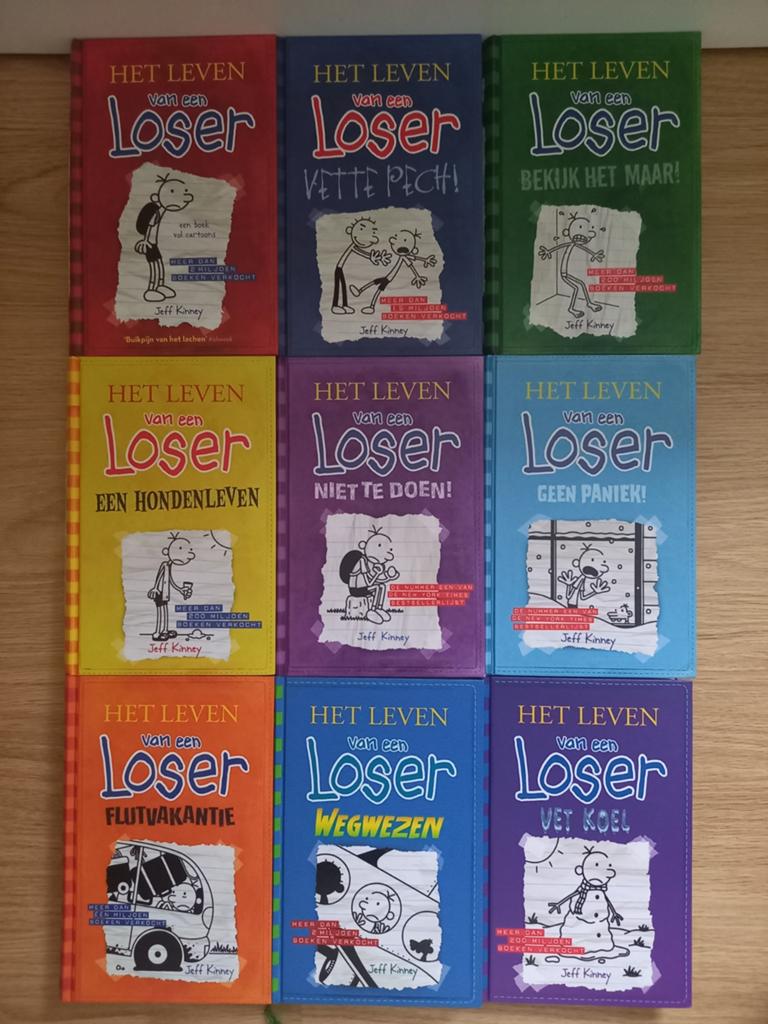 Het leven van een Loser, Ophalen, Gelezen, Jeff Kinney, Fictie