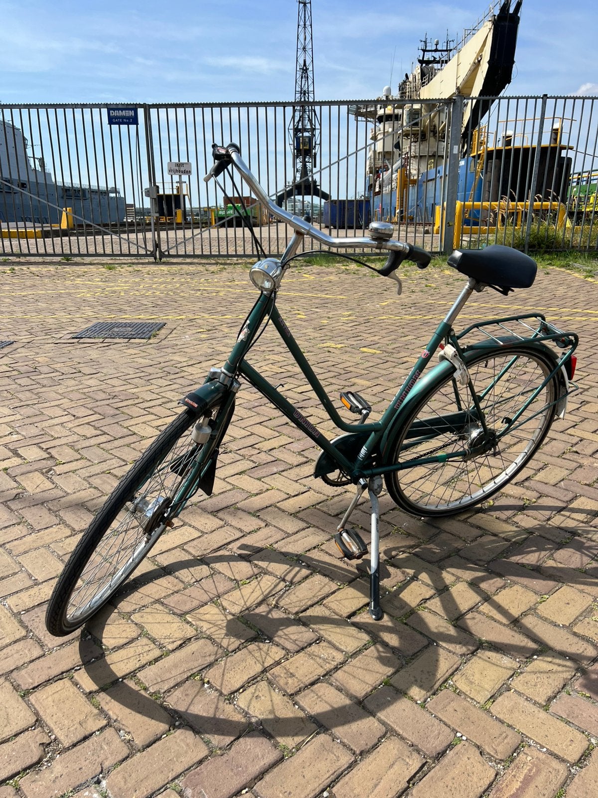 Union dames fiets ideale stationsfiets/ small ladies bike, Ophalen