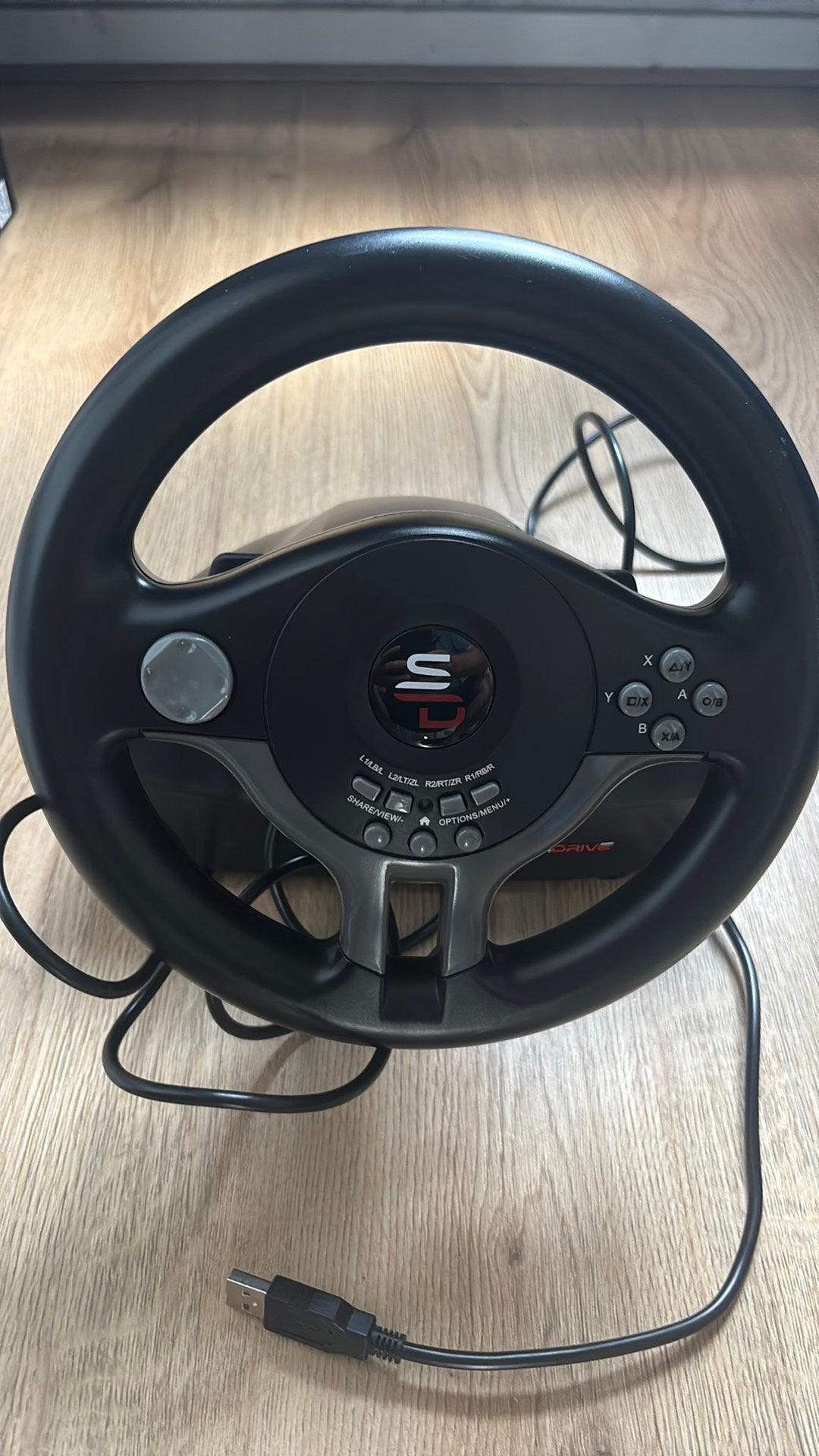 PS4 Super drive stuur zonder pedaal, Ophalen, Zo goed als nieuw