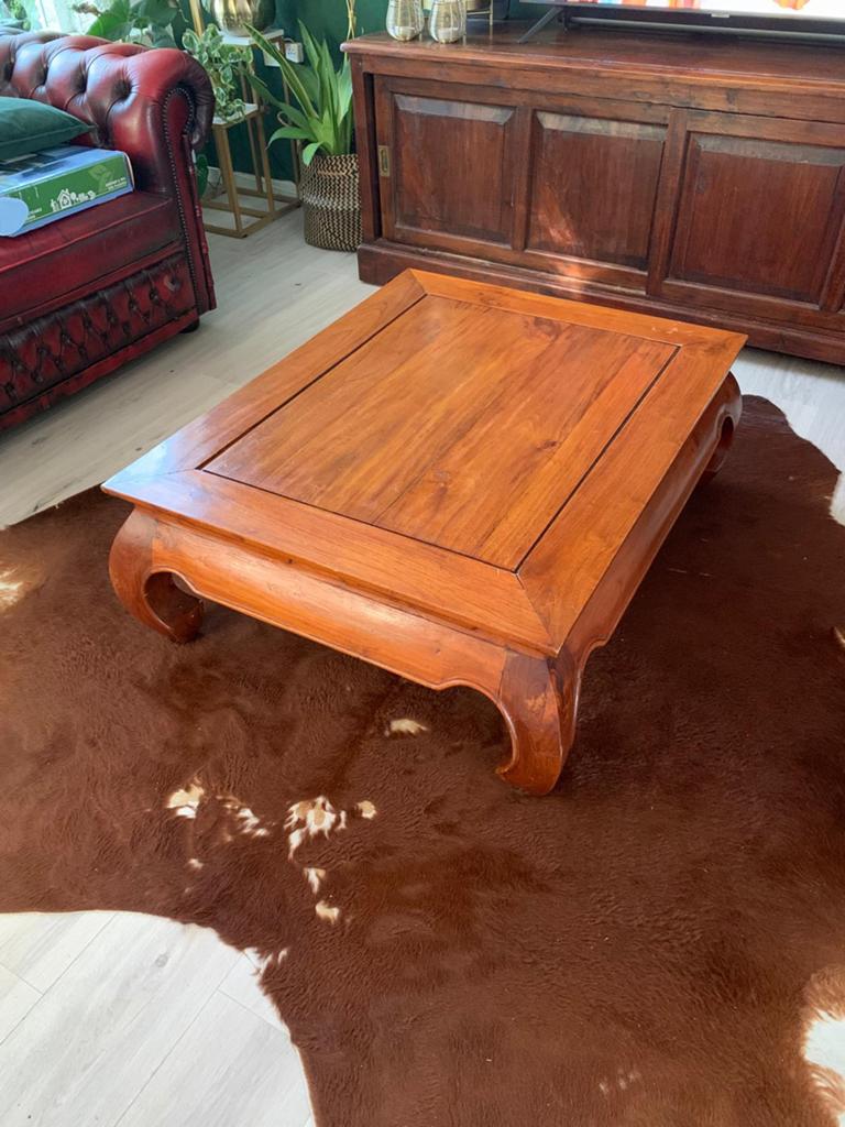 Opium tafel, Huis en Inrichting, Tafels | Salontafels, Ophalen, Gebruikt, 50 tot 100 cm, Minder dan 50 cm