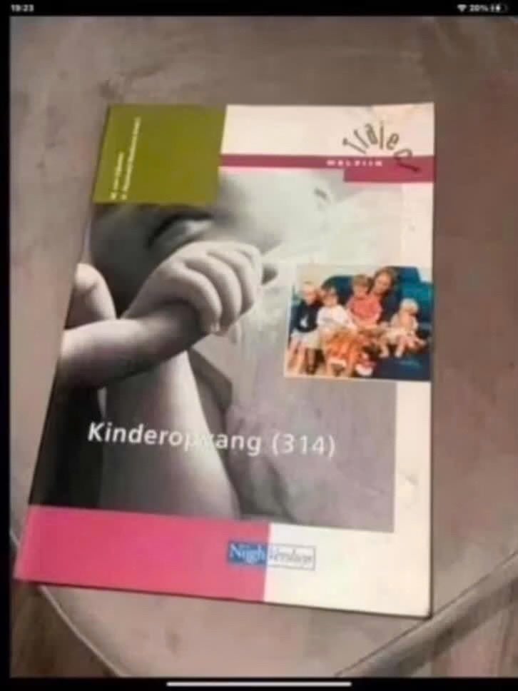 Kinderopvang (314) - Studieboek, Overige vakken, Ophalen of Verzenden, Zo goed als nieuw, Nigh & Leenders