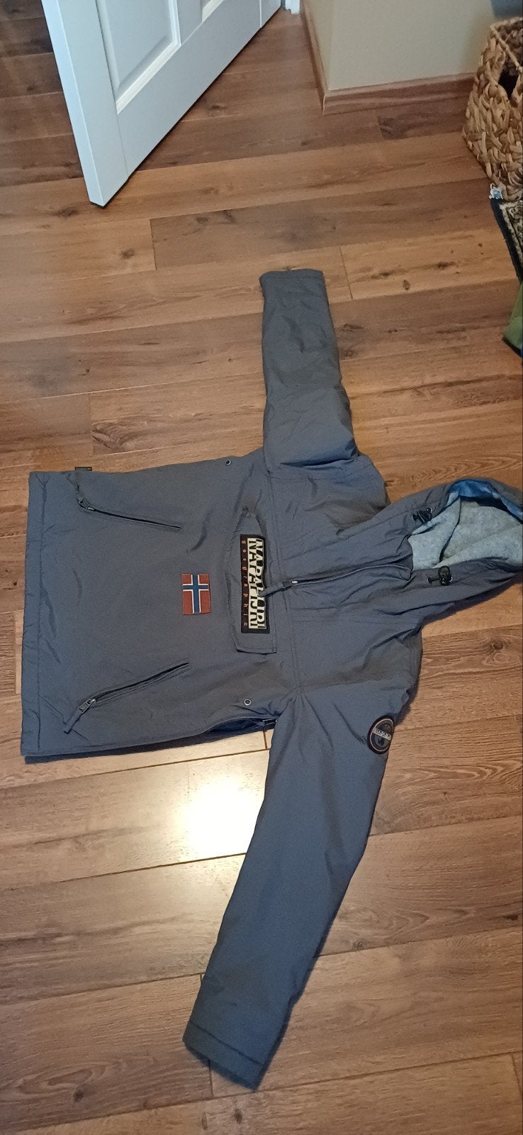 Napapijri Geographic Winterjas - Zo goed als nieuw, Maat 52/54 (L), Ophalen of Verzenden, Zo goed als nieuw, Napapijri