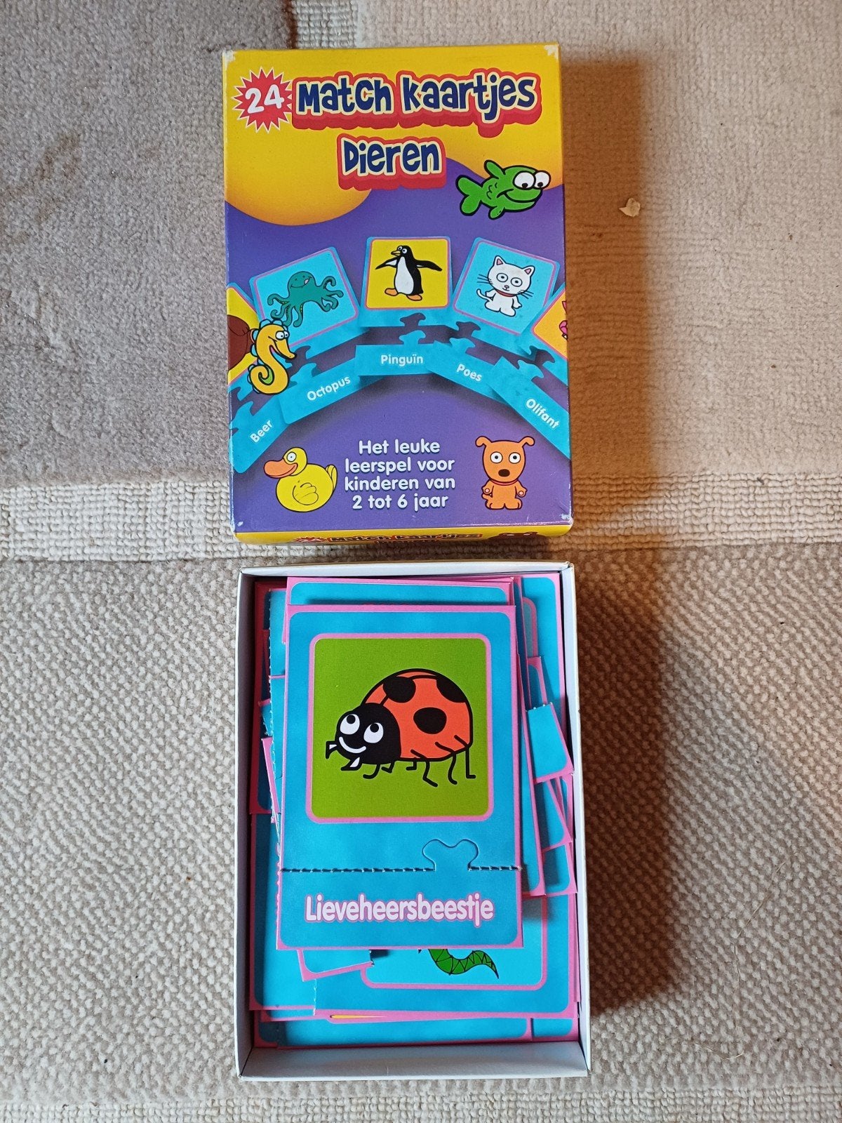 dieren match spel, Hobby en Vrije tijd, Gezelschapsspellen | Kaartspellen, Ophalen