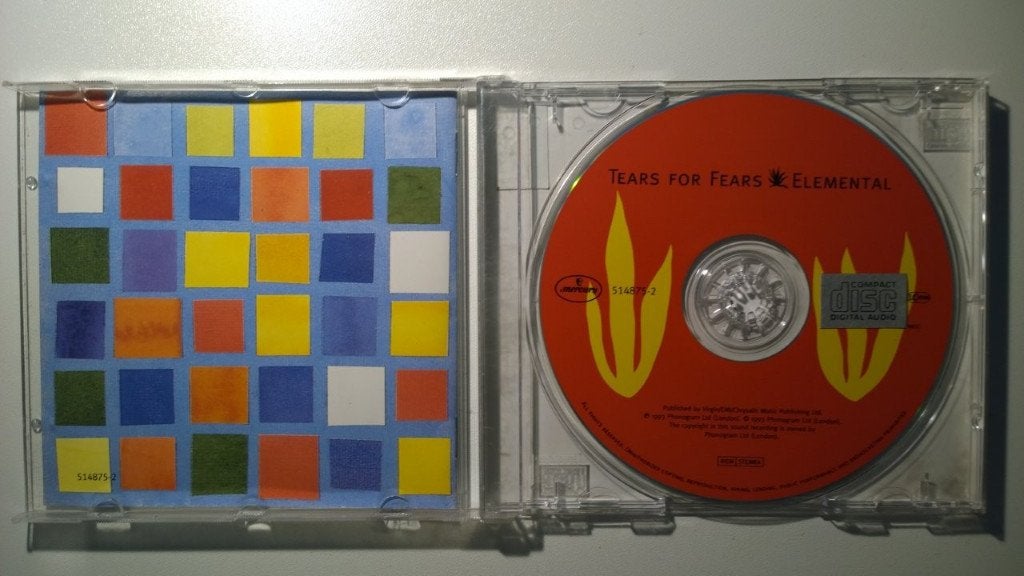 Tears For Fears - Elemental, Cd's en Dvd's, Ophalen of Verzenden, Zo goed als nieuw, Pop, Album
