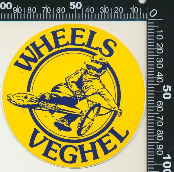 Sticker: Wheels Veghel, Ophalen of Verzenden, Zo goed als nieuw, Sport