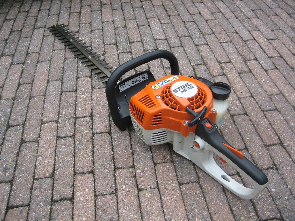 Stihl HS45 Heggenschaar 60CM Heggeschaar Benzine, Ophalen, Gebruikt, Benzine, Stihl