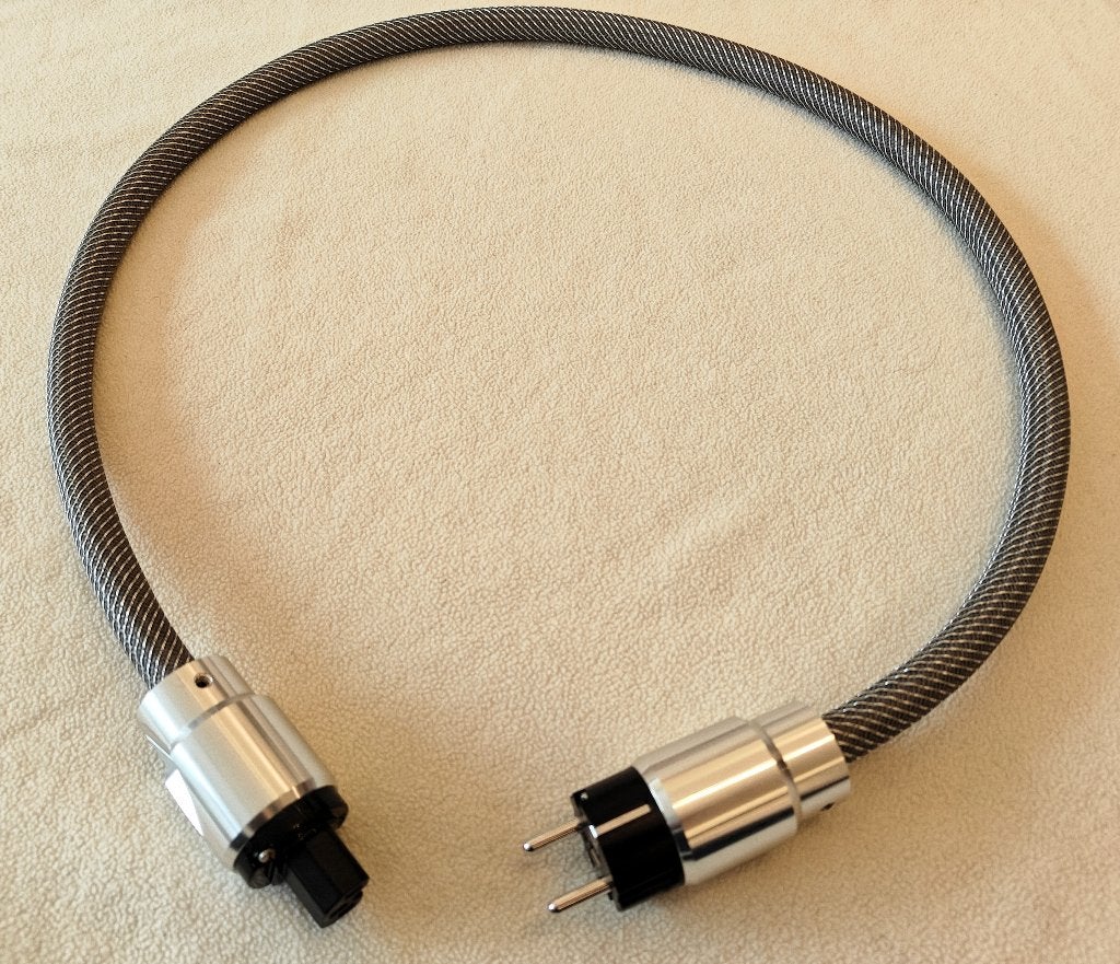 High-end powerkabels - Vintage Audio Lab - 150cm & 120cm, Audio, Tv en Foto, Audiokabels en Televisiekabels, Ophalen of Verzenden