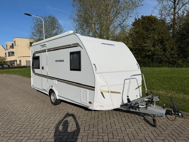 Weinsberg CaraOne 450 FU vele extra's Airco Luifel, Overige merken, Rondzit, Bedrijf, Frans bed