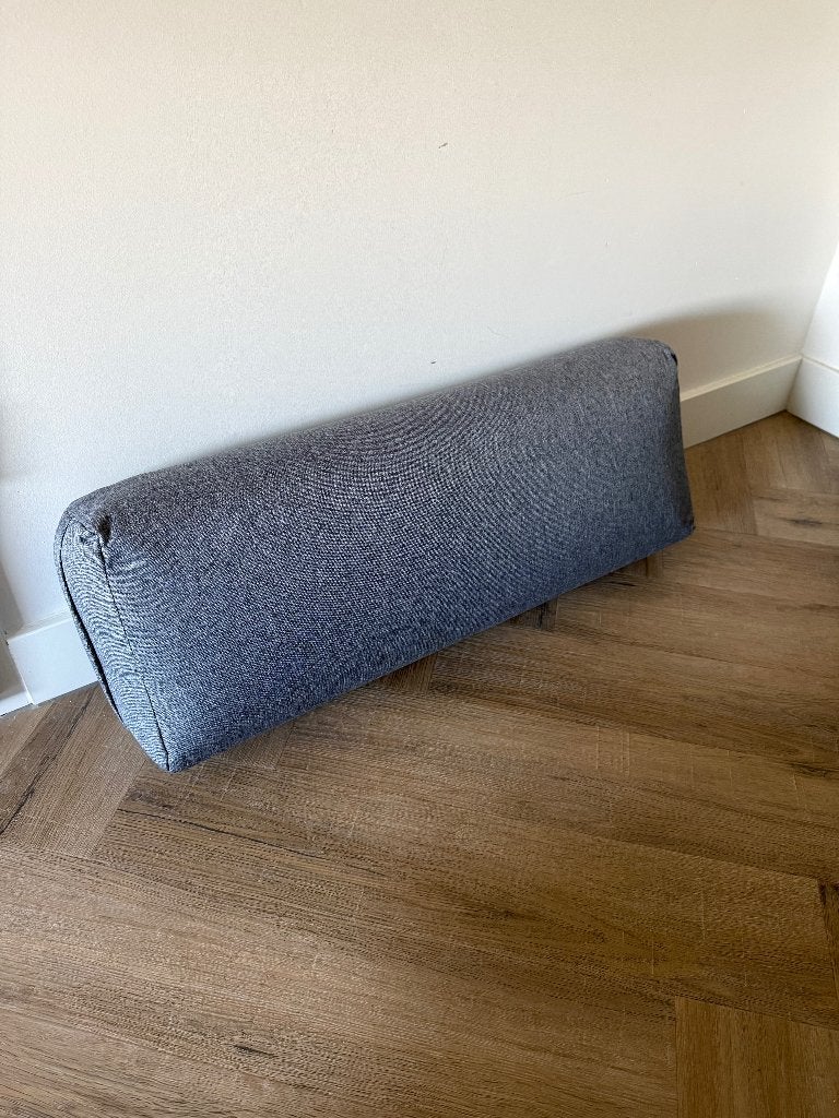 Nieuw grijs yoga bolster kussen pillow meditation pilates, Ophalen of Verzenden, Nieuw, Yoga-accessoire