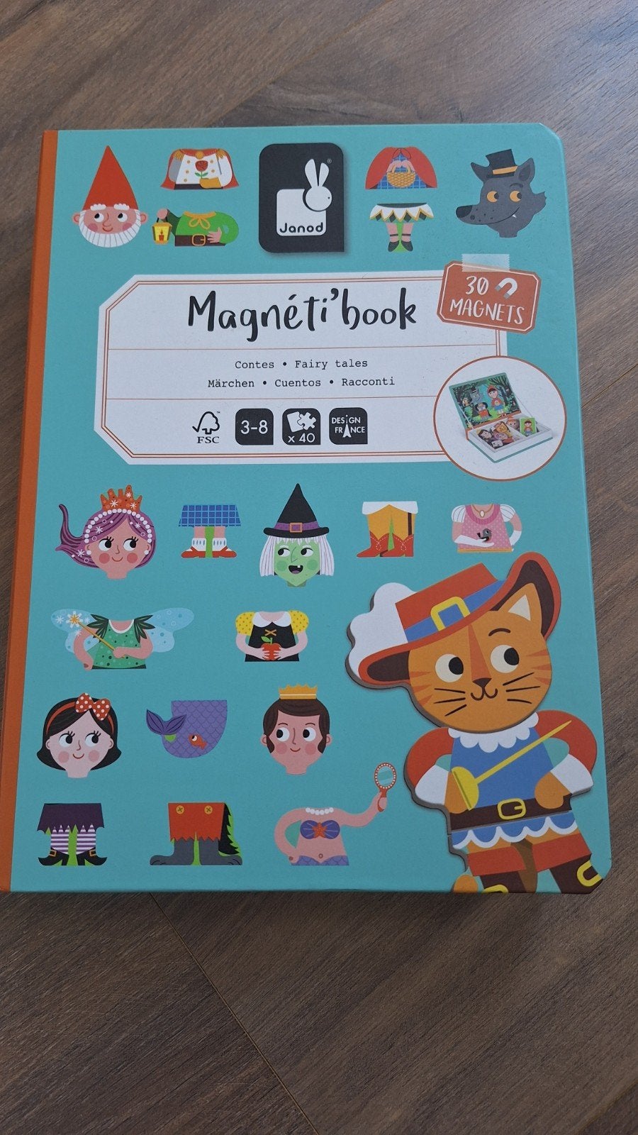 Magnetibook sprookjes compleet, 3 tot 4 jaar, Janod, Ophalen of Verzenden, Zo goed als nieuw
