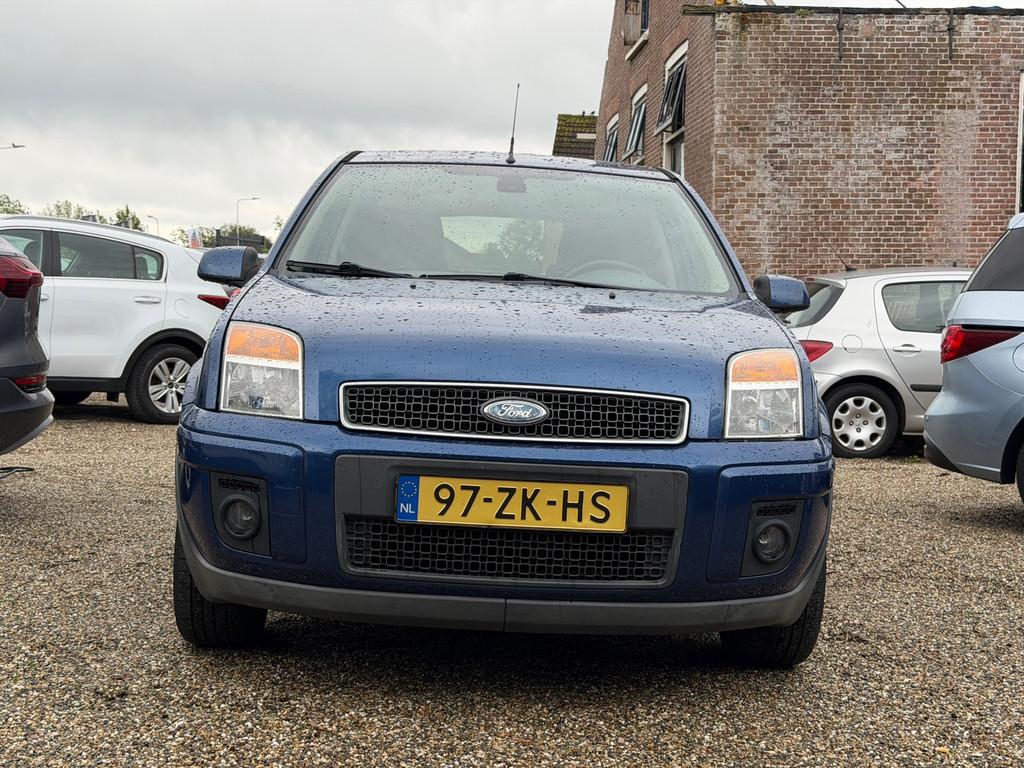 Ford Fusion 1.6-16V Futura Airco Trekhaak Grote Beurt Gehad, Voorwielaandrijving, 1596 cc, Gebruikt, Blauw