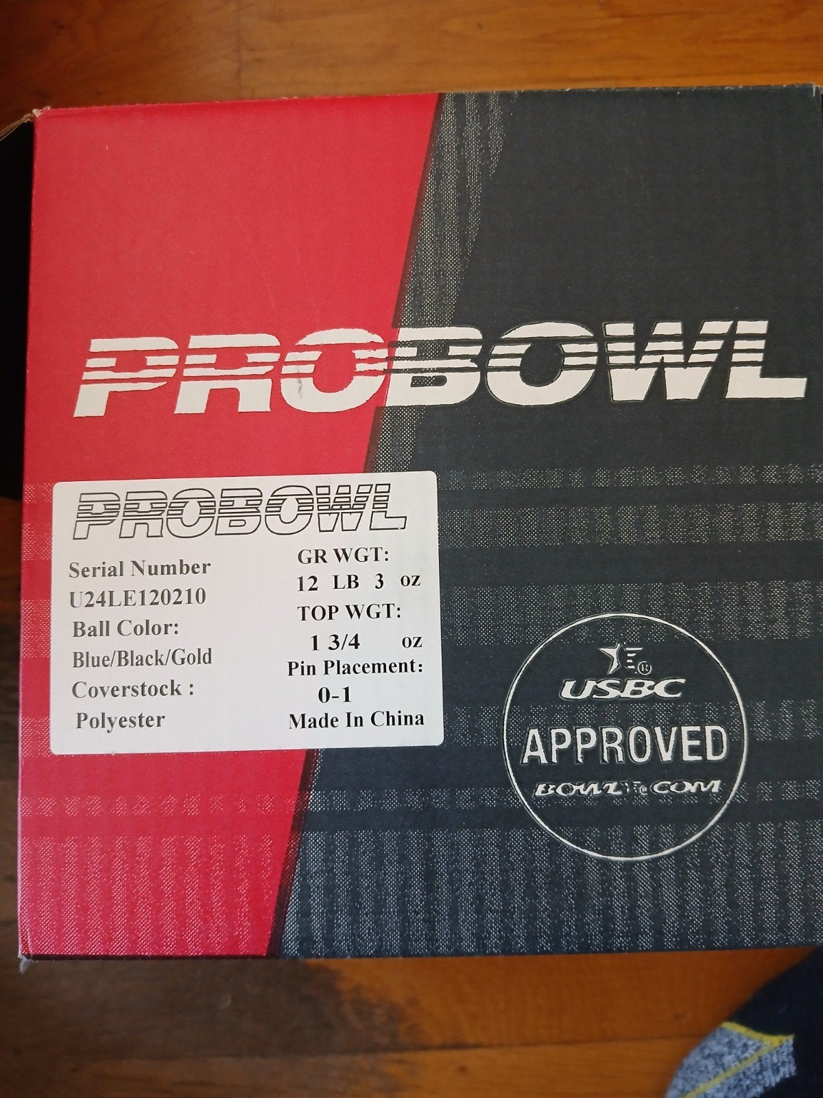 Bowlingbal 12 pound nieuw, ongeboord polyester, Sport en Fitness, Bowlen, Ophalen, Nieuw, Bal