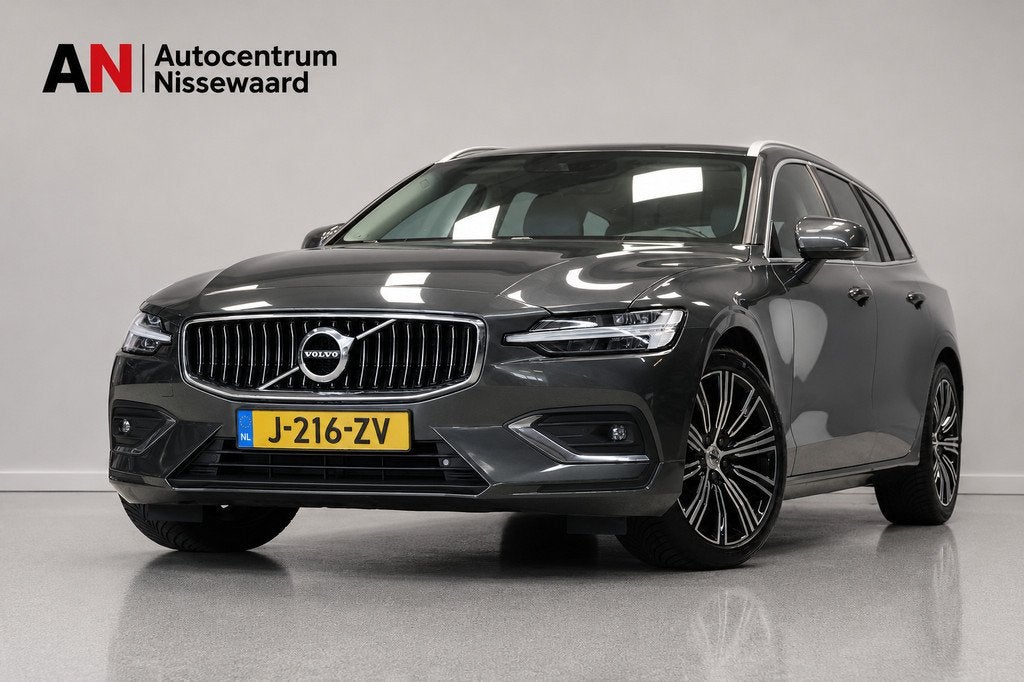 Volvo V60 2.0 B4 Inscription |HUD|Leder|Memory|, Auto's, Volvo, 4 cilinders, 1969 cc, Hybride Elektrisch/Benzine, 1677 kg