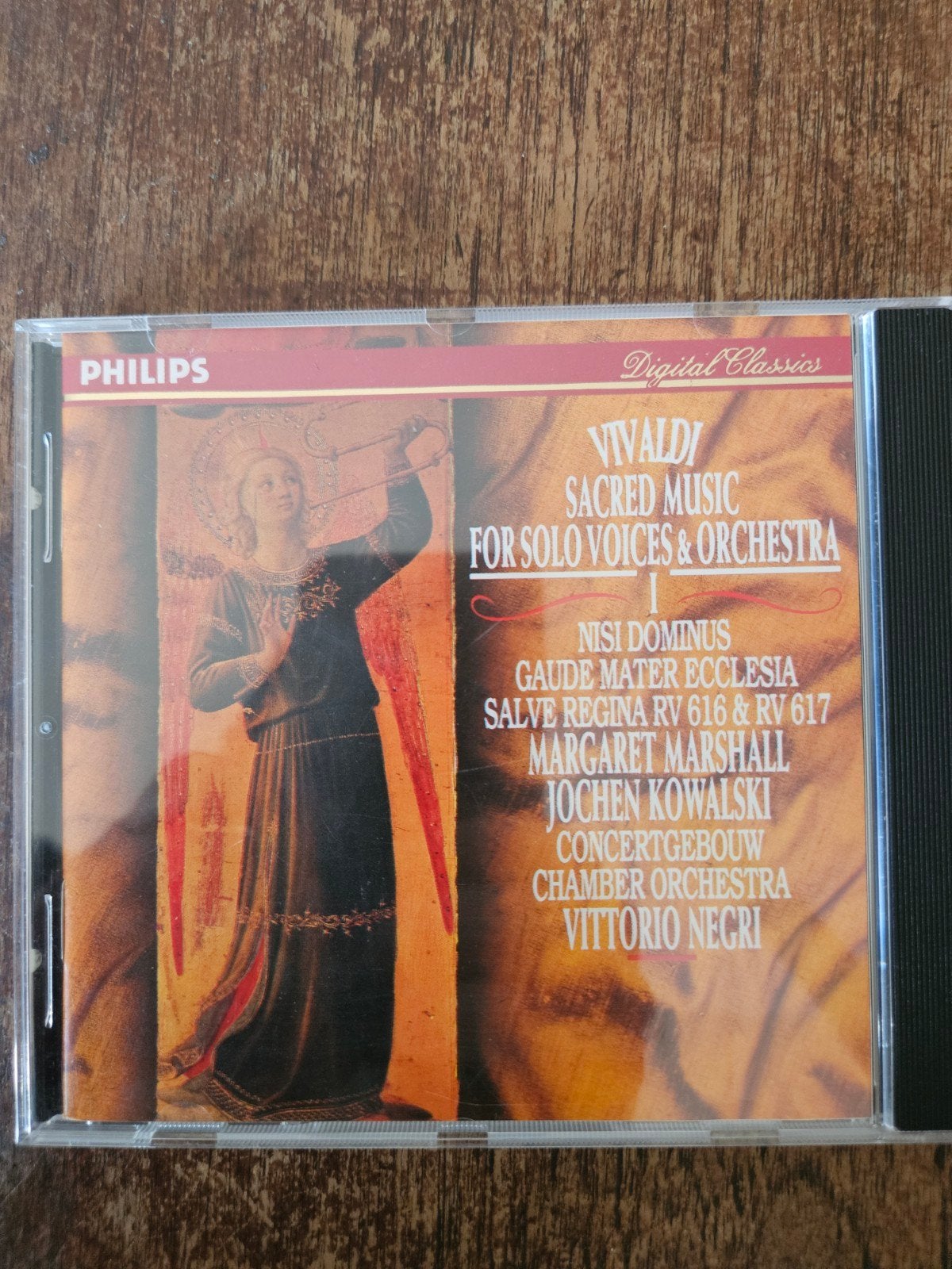 Vivaldi - Sacred Music for Solo Voices & Orchestra CD, Inclusief doosje, Ophalen of Verzenden, Vivaldi, Zo goed als nieuw