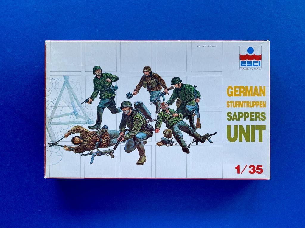 ESCI	5006	German Sturmtruppen Sappers Unit	1/35	VINTAGE, Verzenden, Nieuw, 1:35 tot 1:50
