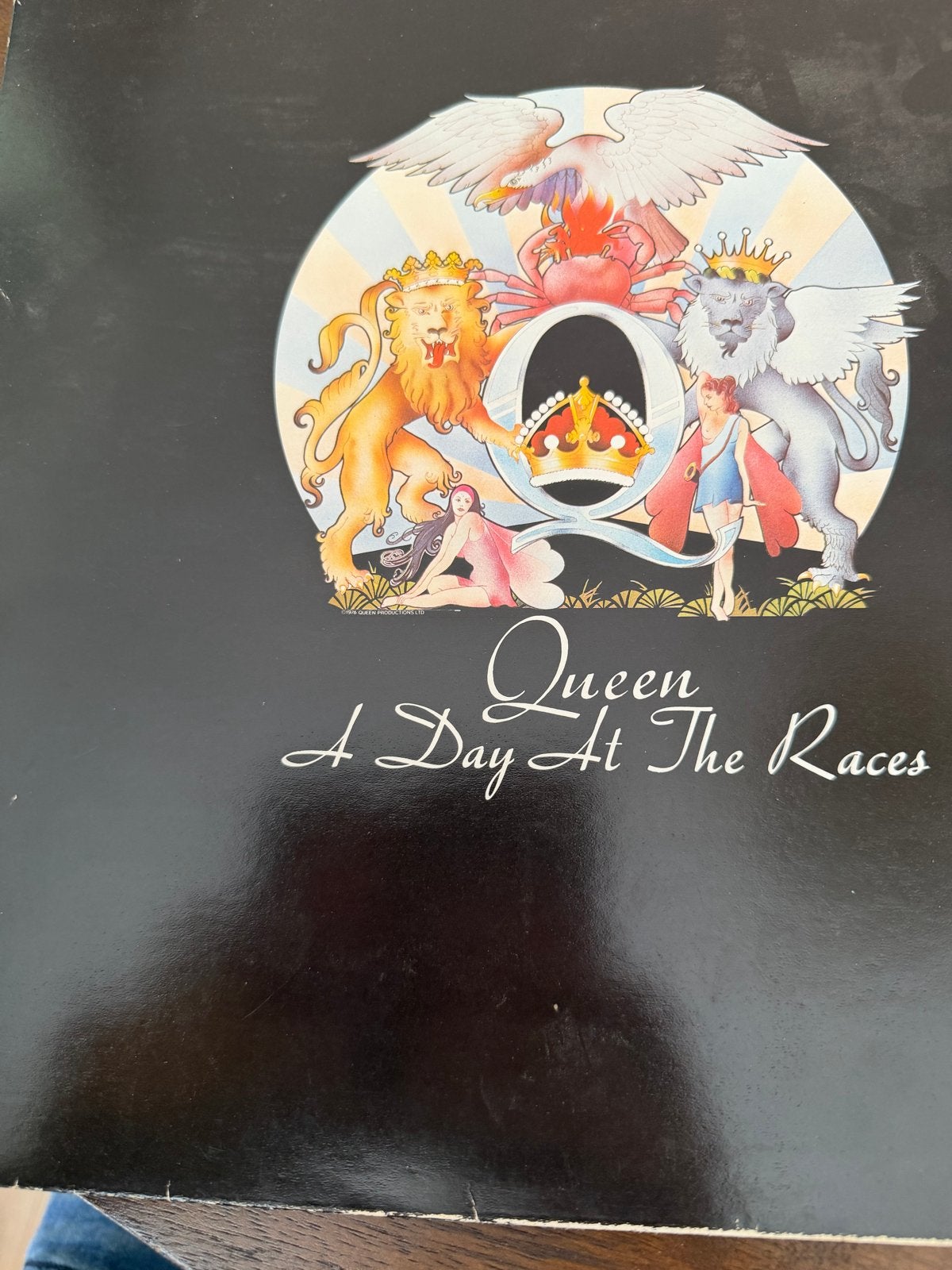 Queen - A Day At The Races LP (1976), LP, Rock, Gebruikt, Originele persing