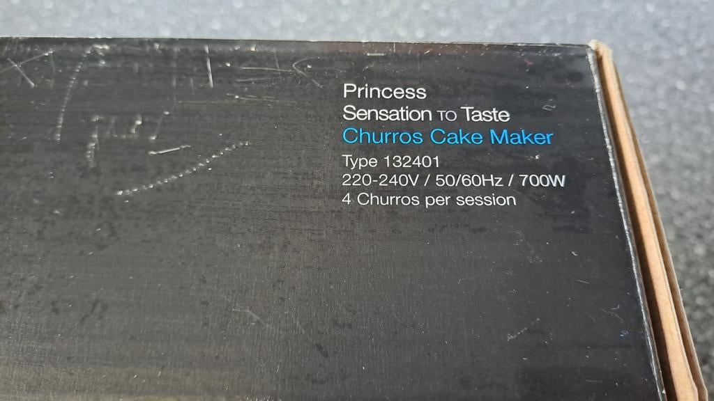 Princess Churros Maker - Maak thuis heerlijke churros., Nieuw, Ophalen of Verzenden, Princess, N.v.t