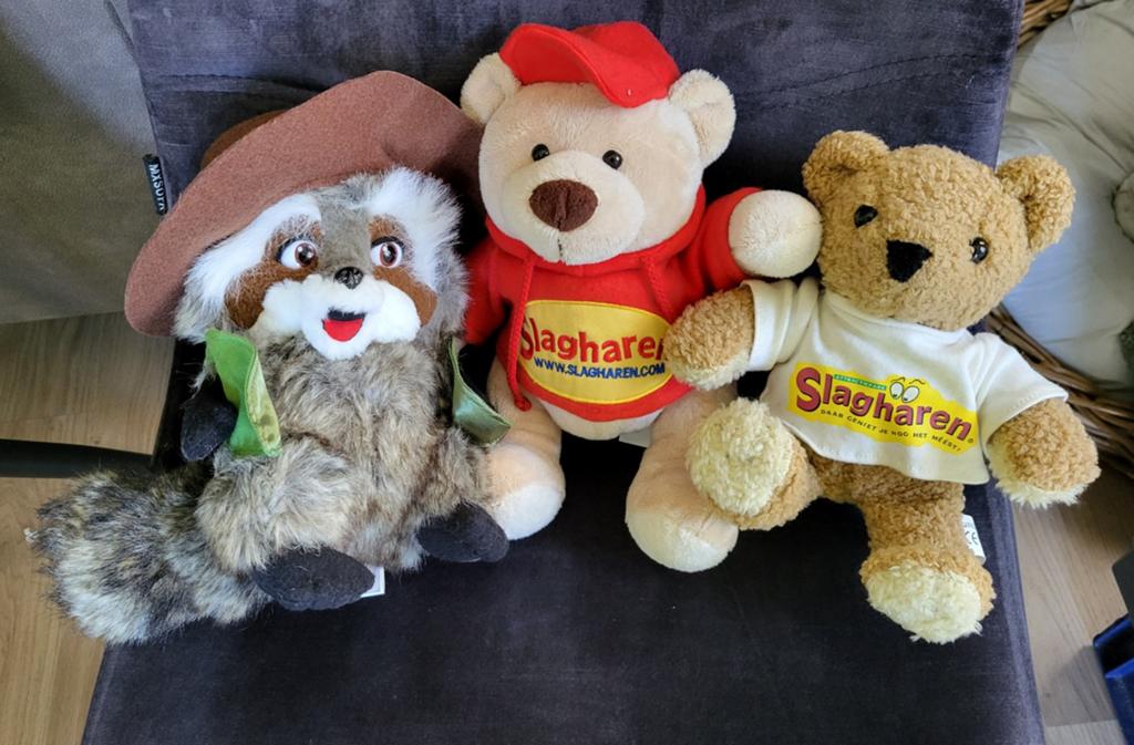 3 knuffels van Ponypark Slagharen, Ophalen of Verzenden