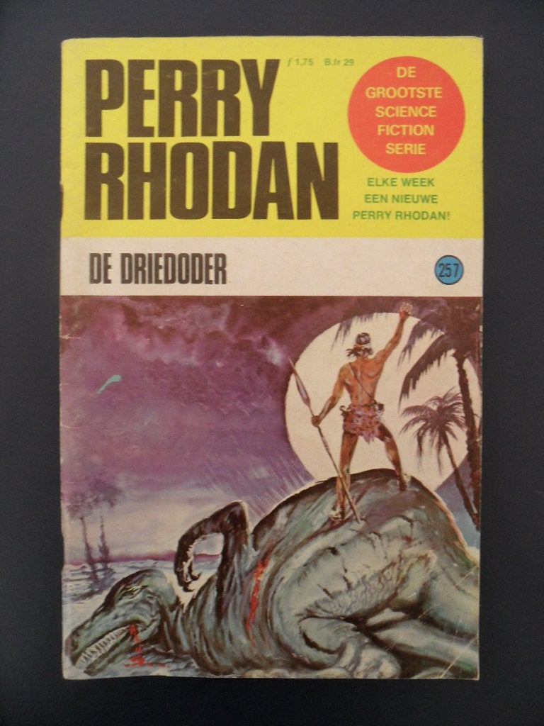 Perry Rhodan. Nr 257 De Driedoder., Eén stripboek, Ophalen of Verzenden, Gelezen