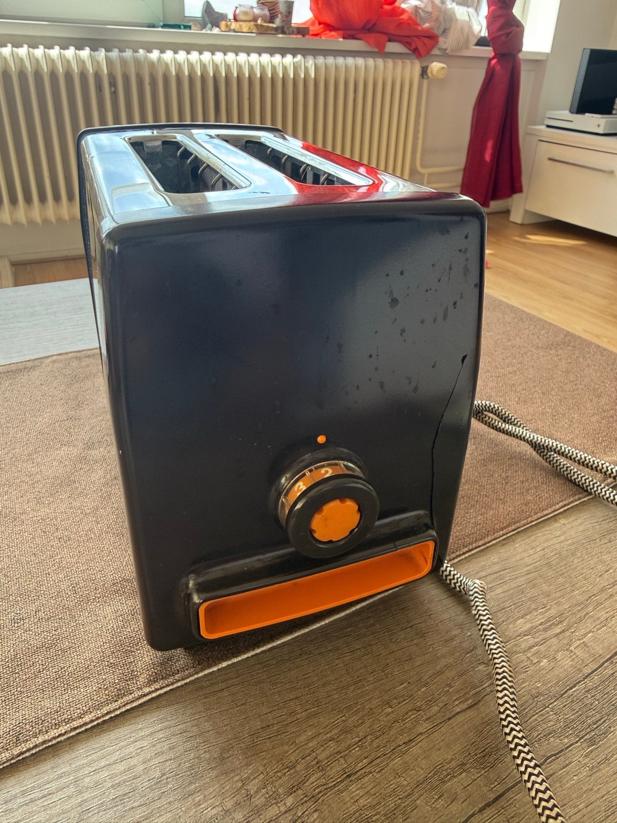 Vintage Philipps Toaster, Witgoed en Apparatuur, Broodroosters, Ophalen, Gebruikt