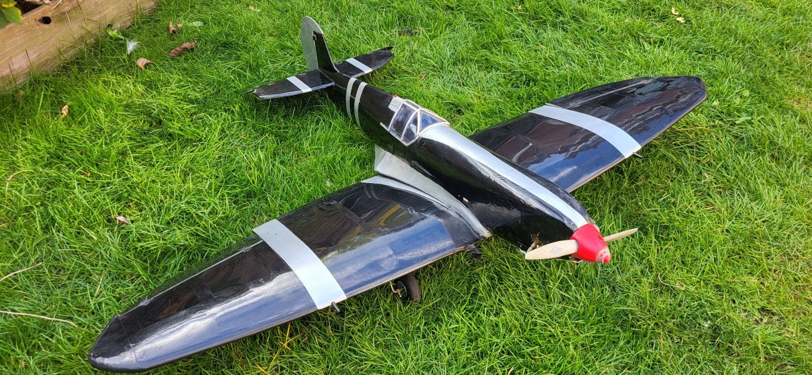 RC Vliegtuig spitfire, Ophalen, Gebruikt