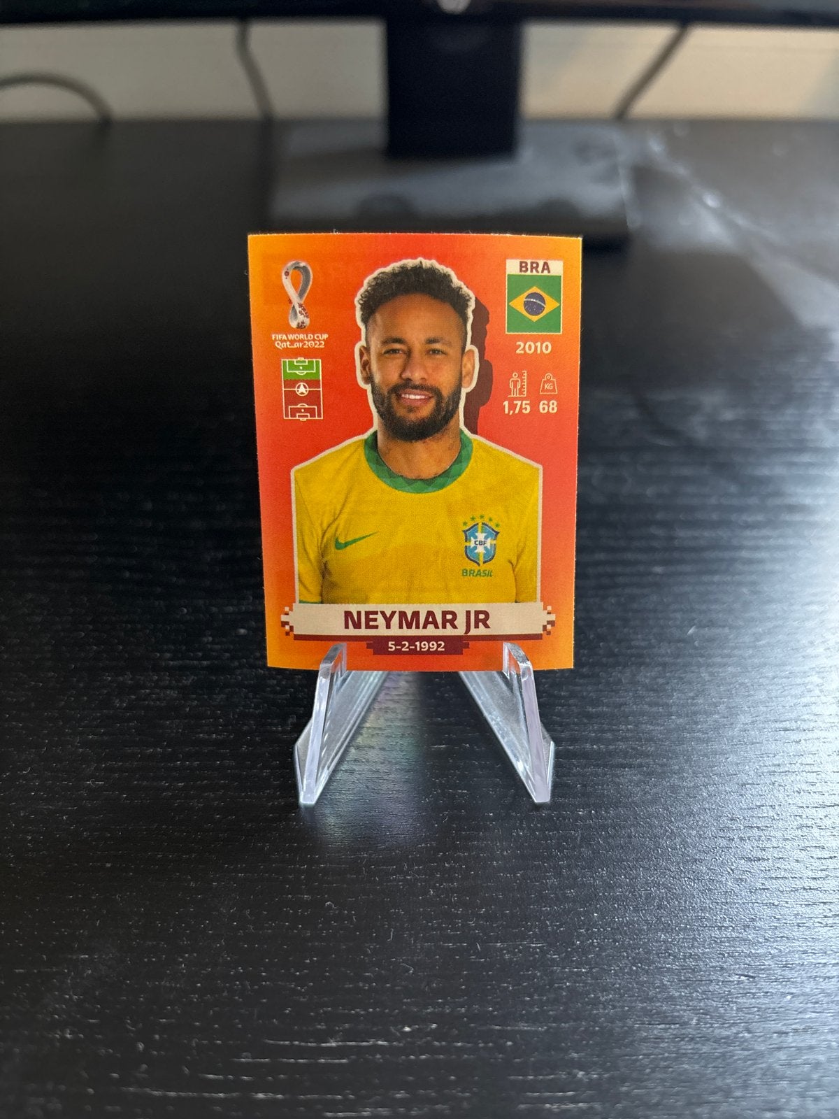 Neymar Jr. Panini FIFA World Cup Qatar 2022 sticker, Ophalen of Verzenden, Zo goed als nieuw, Buitenlandse clubs, Poster, Plaatje of Sticker