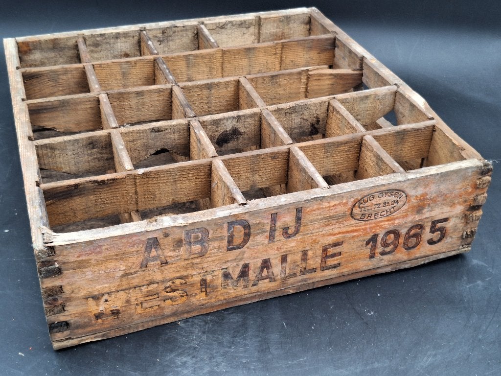 oude bierbak abdij westmalle, 1965, Verzamelen, Ophalen of Verzenden, Nieuw, Overige typen, Overige merken