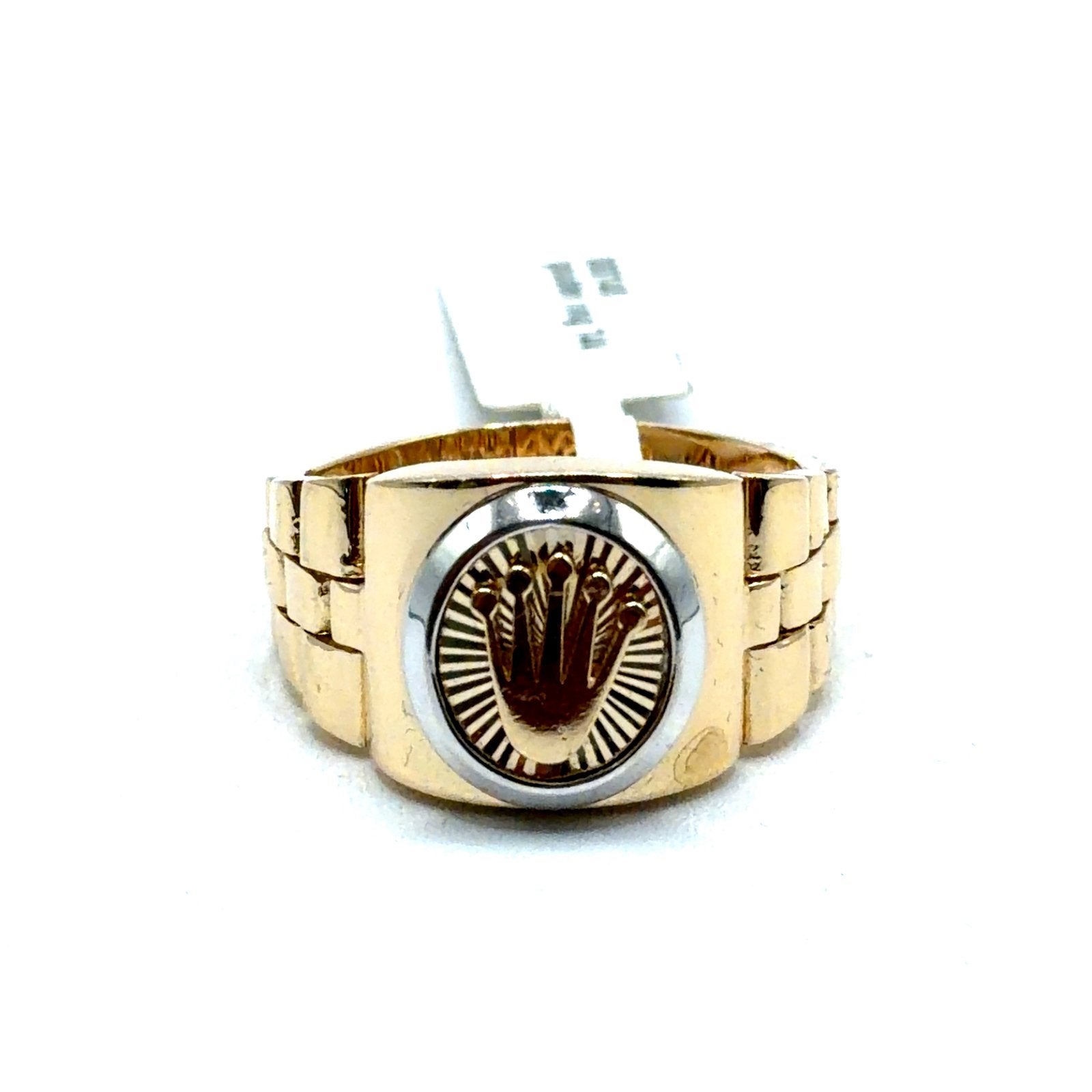 Gouden Rolex ring 14karaat