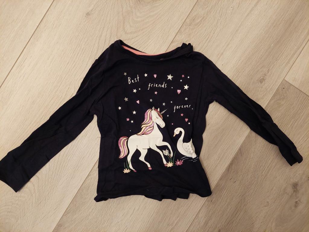 Donkerblauw shirtje van Primark, maat 98, Kinderen en Baby's, Kinderkleding | Maat 98, Zo goed als nieuw, Shirt of Longsleeve