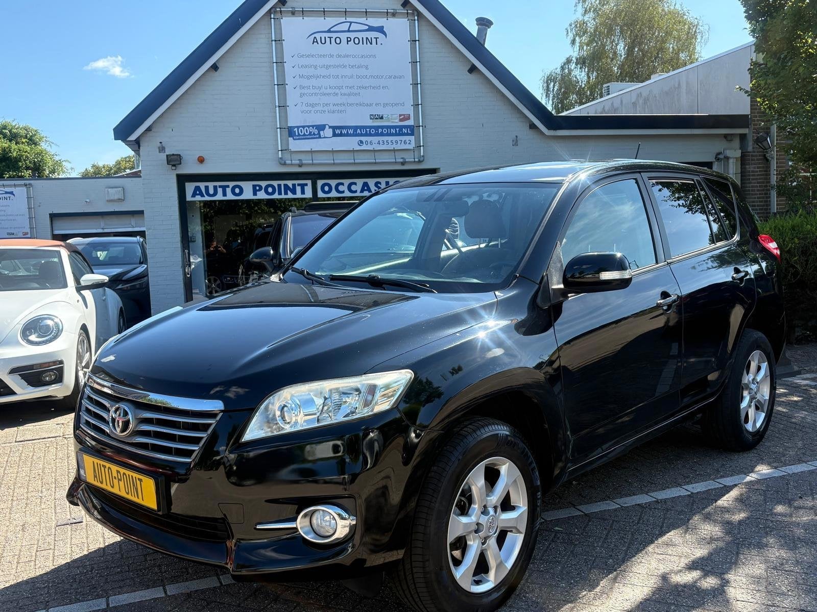 Toyota RAV4 2.0 AUTOMAAT/4X4/CAMERA/NAV/KEYLESS/STOELVERW/PD, Euro 5, Gebruikt, 4 cilinders, Stoelverwarming